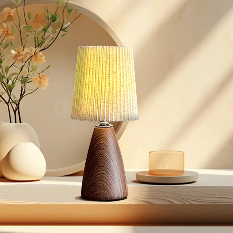 Desk Setup White - Nordic LED Table Lamp Bedroom USB