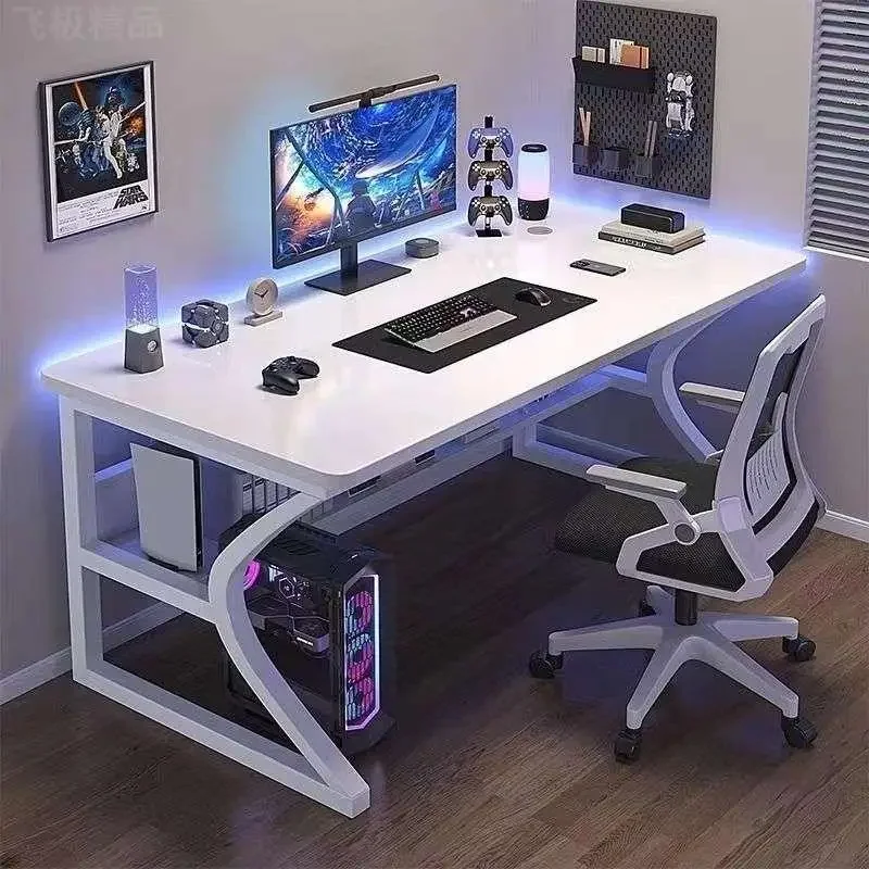 Q Minimalist Console Computer  - Desk Setup White avaliação e preço