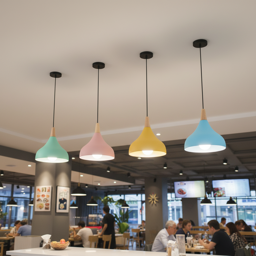 Nordic Modern Hanging Lamps Vi - Desk Setup White avaliação e preço