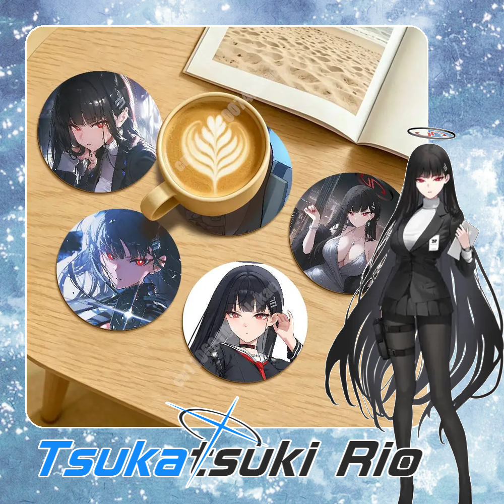 Tsukatsuki Rio Blue Archive Ro - Desk Setup Blue avaliação e preço