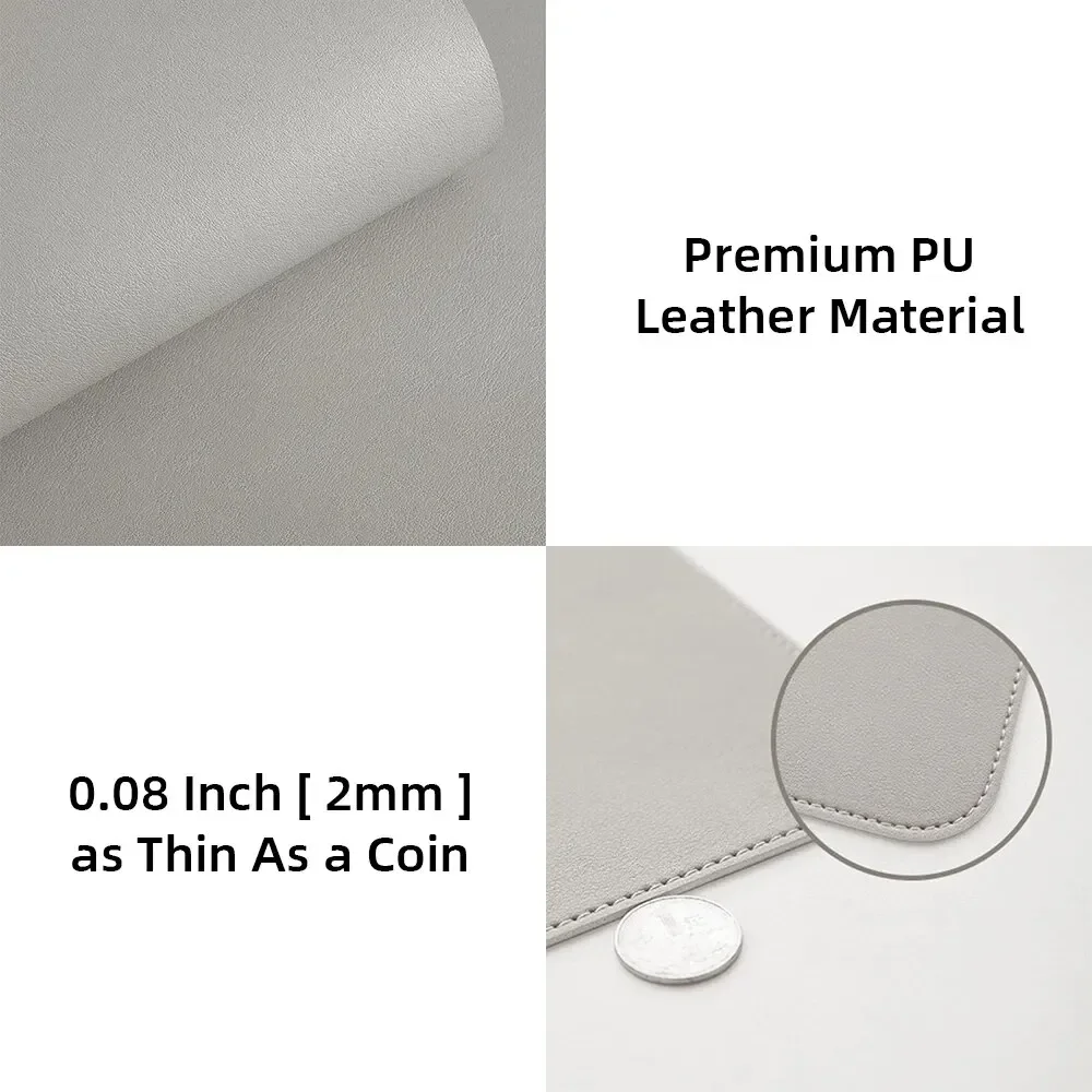 1 Pcs Large Size 60*30mm Offic - Desk Setup Carpet avaliação e preço