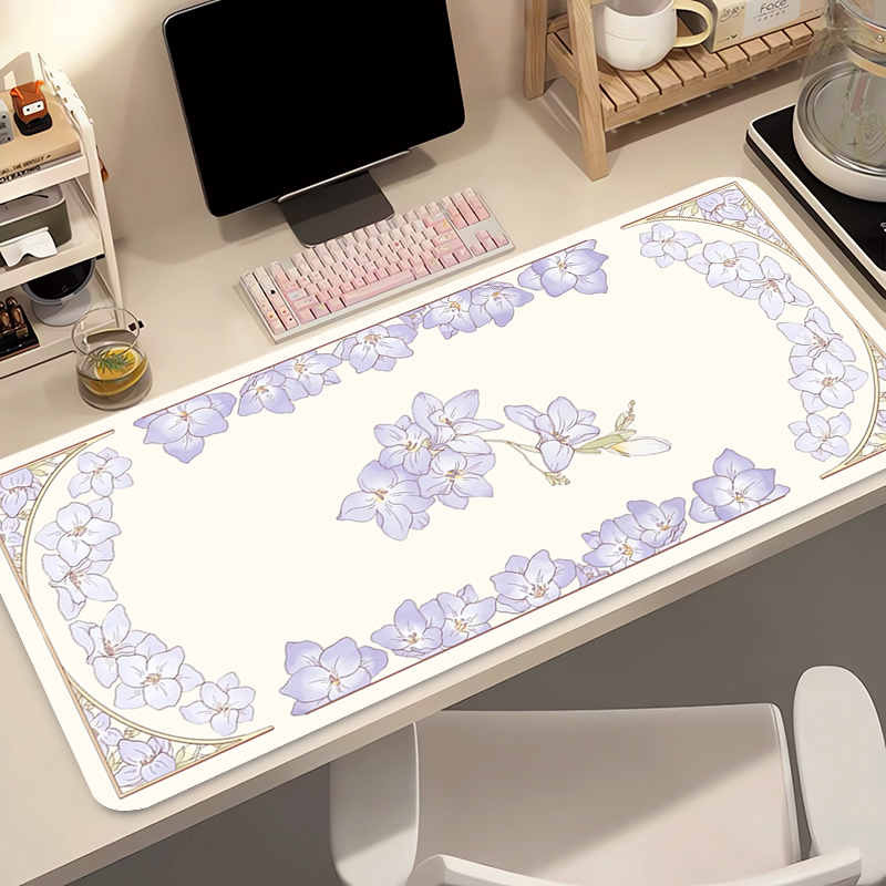 Gaming Extended Mouse Pad Game - Desk Setup Pink avaliação e preço