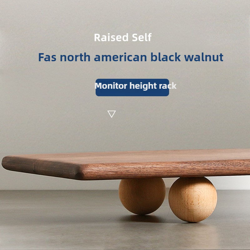 Natural Wood Desktop Riser Dua - Desk Setup Natural avaliação e preço