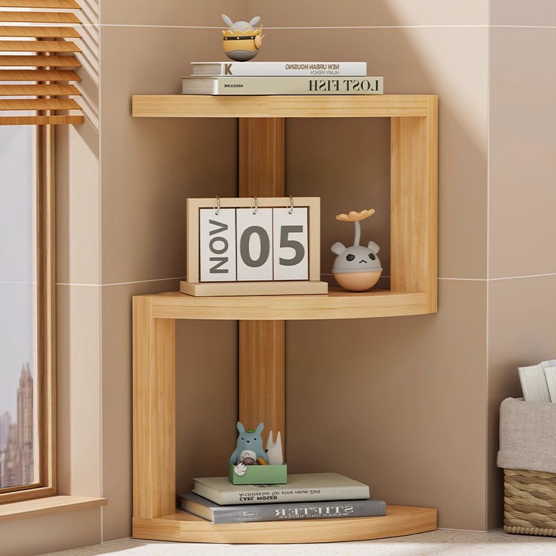 Corner Storage Holders Wooden  - Desk Setup Home Office avaliação e preço