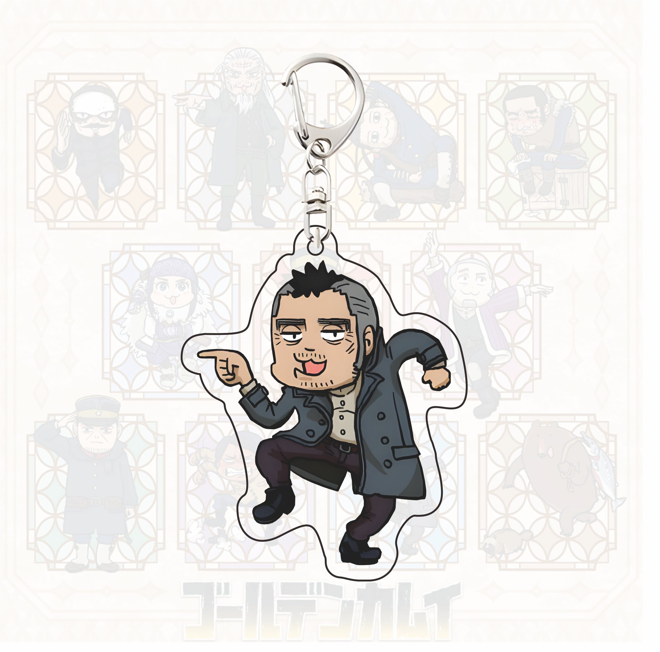 Golden Kamuy Anime Acrylic Sta - Desk Setup Home avaliação e preço