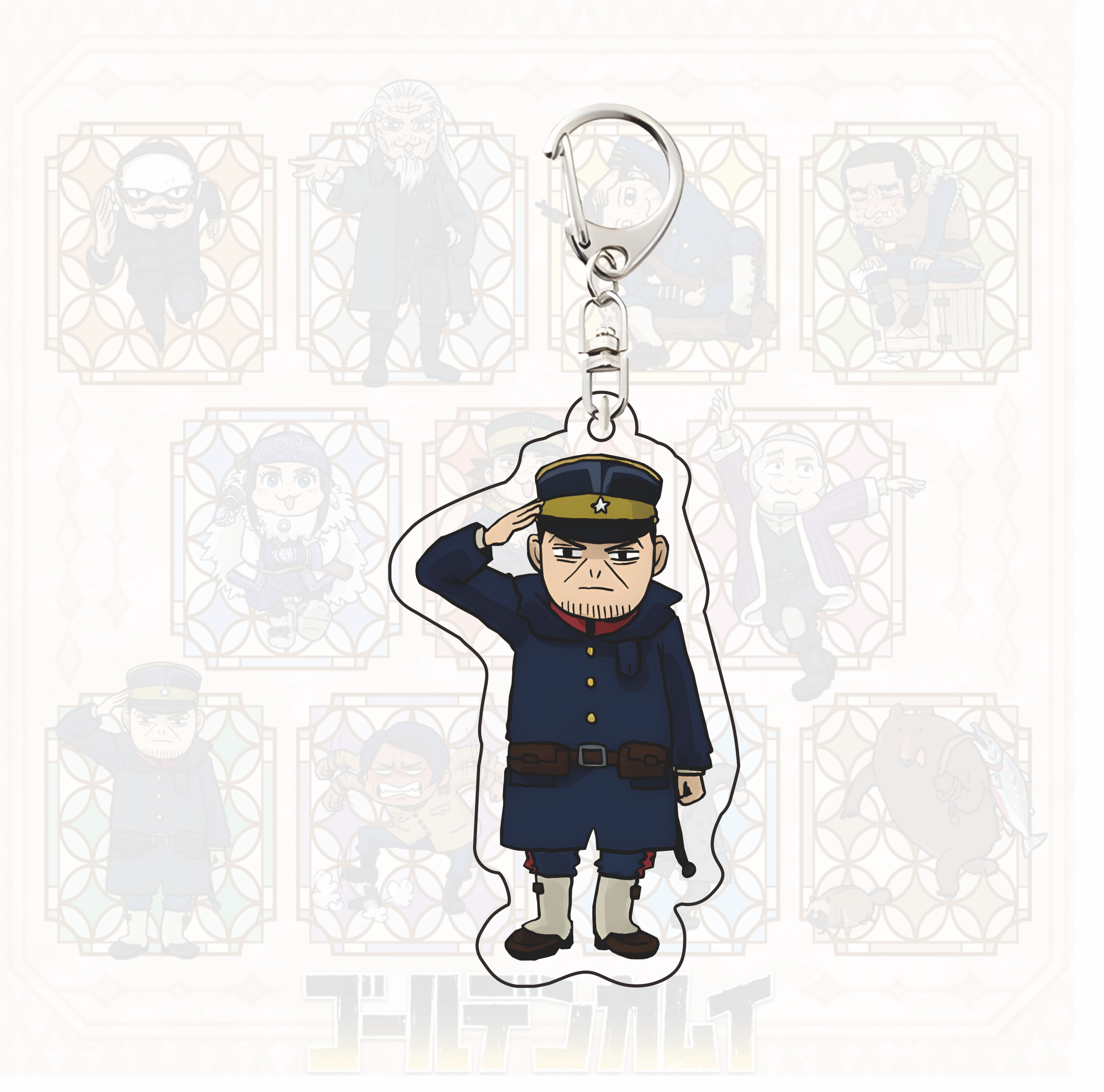 Golden Kamuy Anime Acrylic Sta - Desk Setup Home avaliação e preço