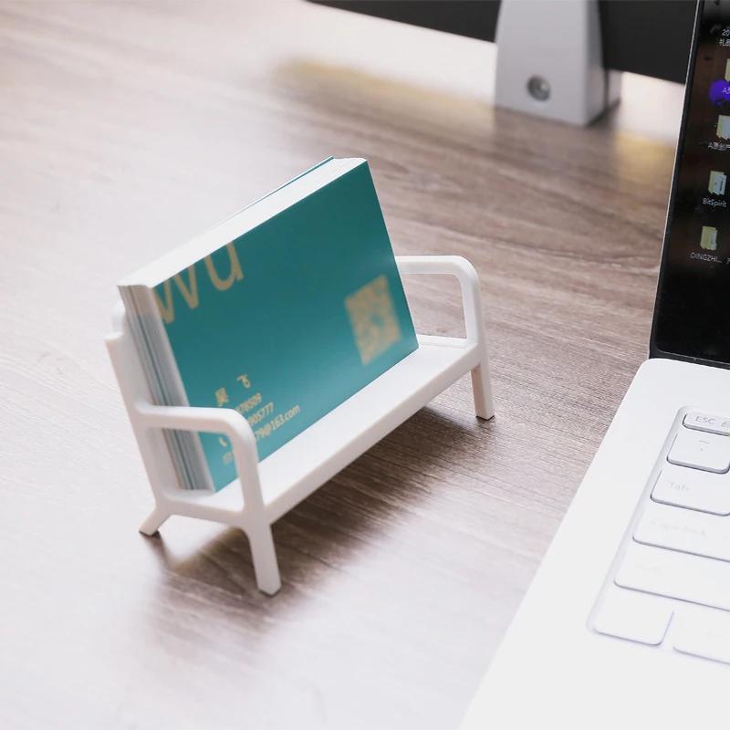1pc Simple White Bench Style B - Desk Setup White avaliação e preço