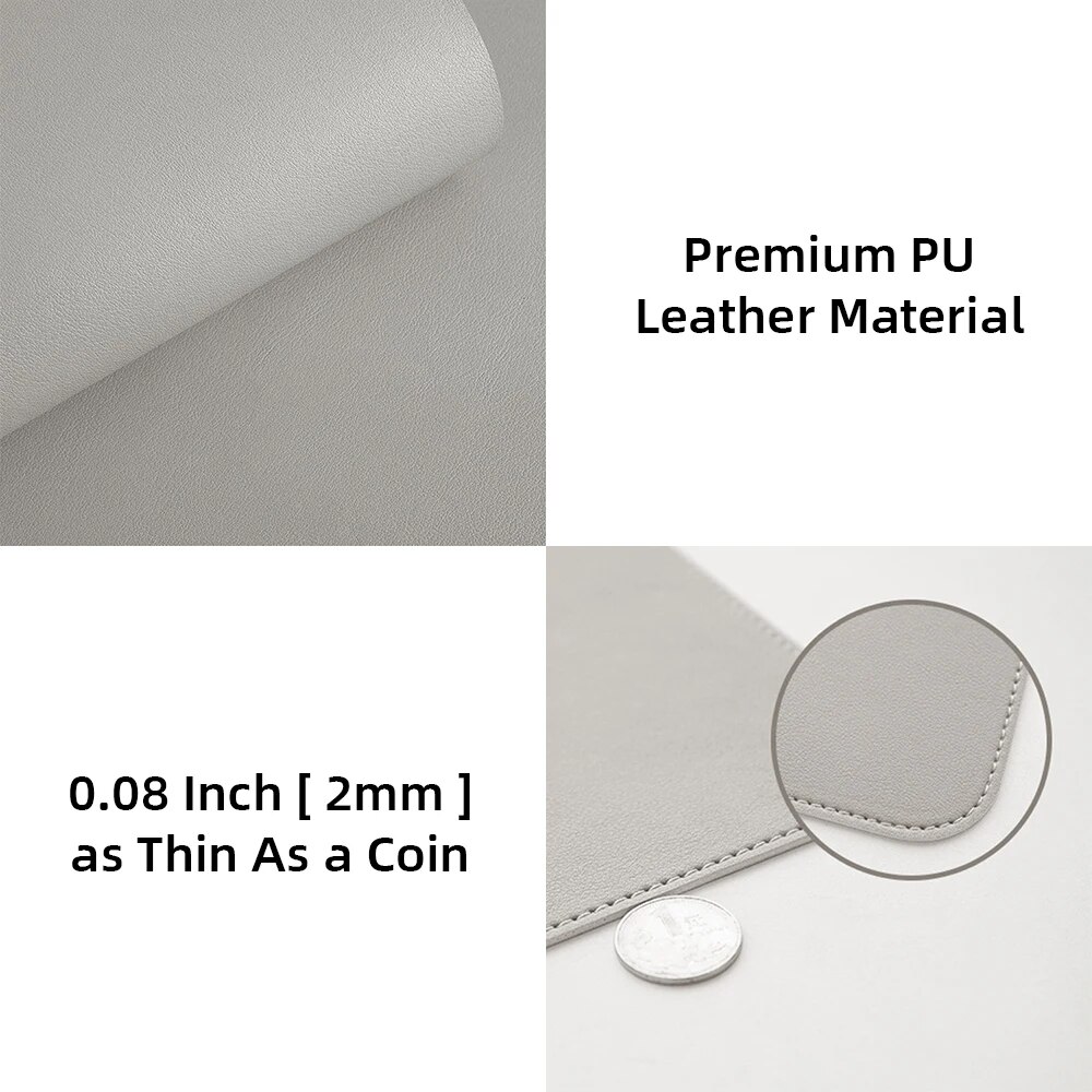 1 Pcs Large Size 60*30mm Offic - Desk Setup Carpet avaliação e preço