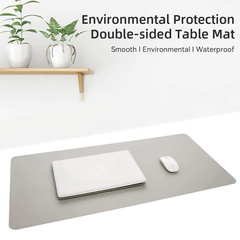 1 Pcs Large Size 60*30mm Offic - Desk Setup Carpet avaliação e preço