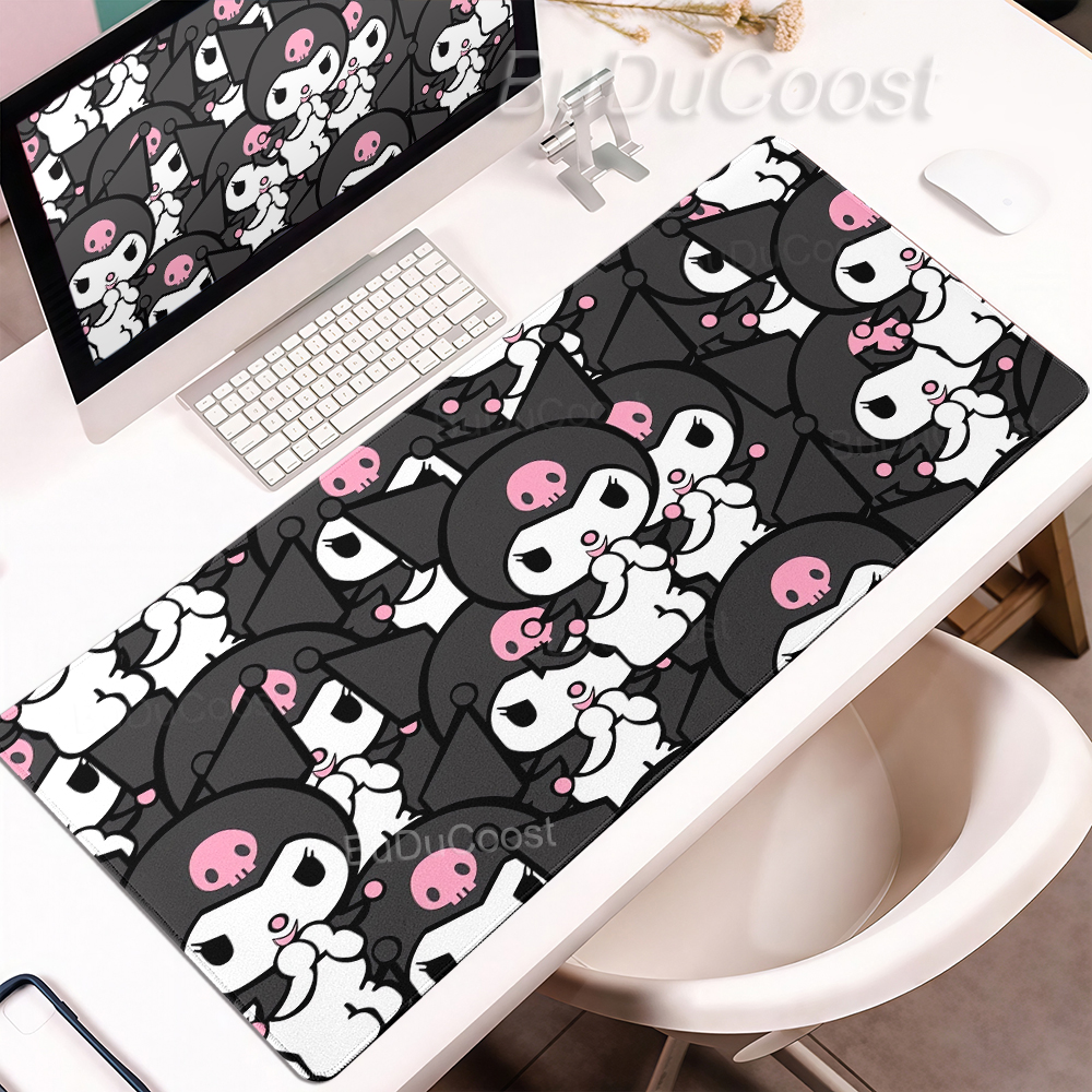 Pink Purple Cartoon Kuromi Xxl - Desk Setup Pink avaliação e preço