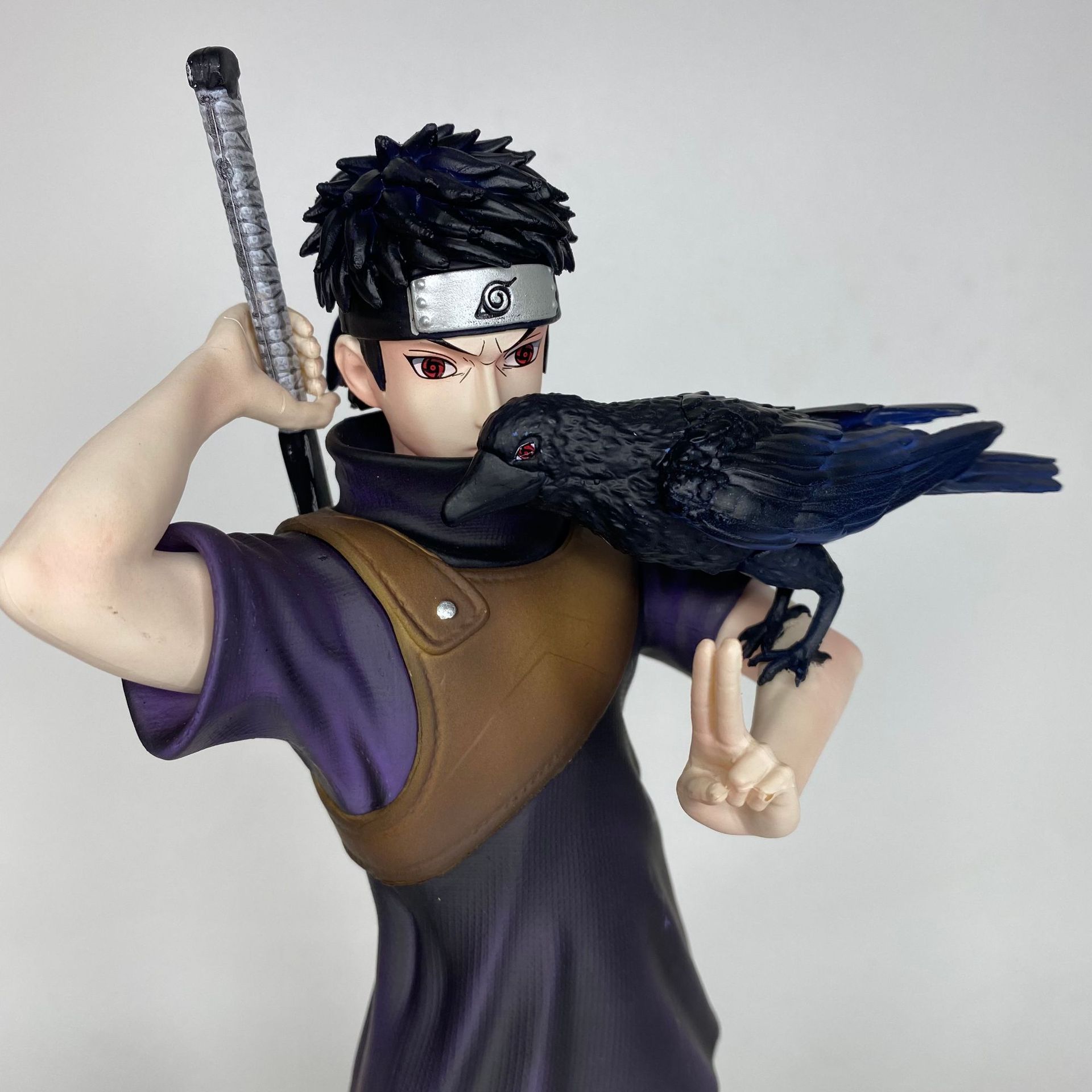 Uchiha Shisui Action Figure Cr - Desk Setup With Tv avaliação e preço