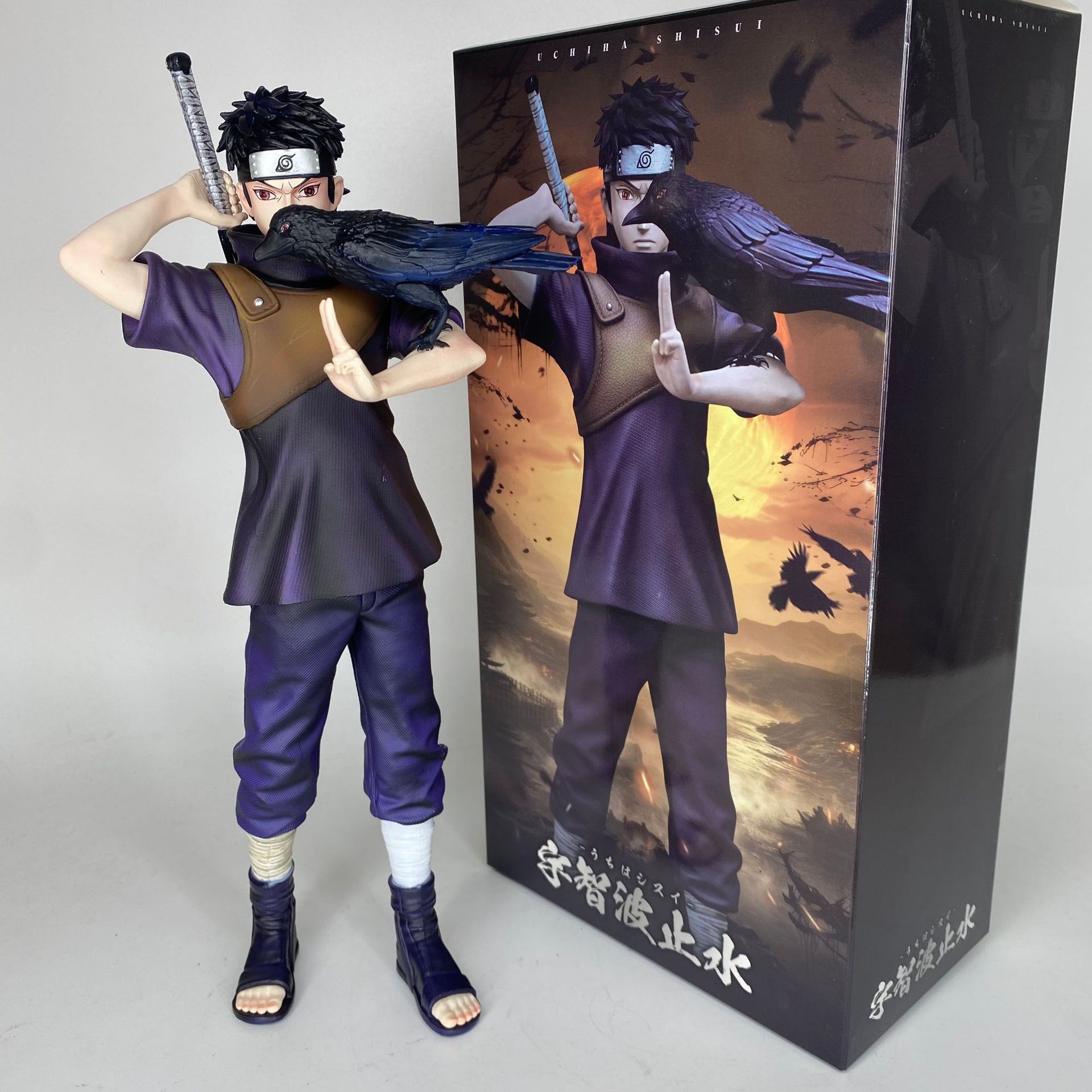 Uchiha Shisui Action Figure Cr - Desk Setup With Tv avaliação e preço