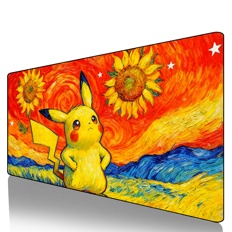 Mouse Pad Pokemon Pikachu Geng - Desk Setup Mat avaliação e preço