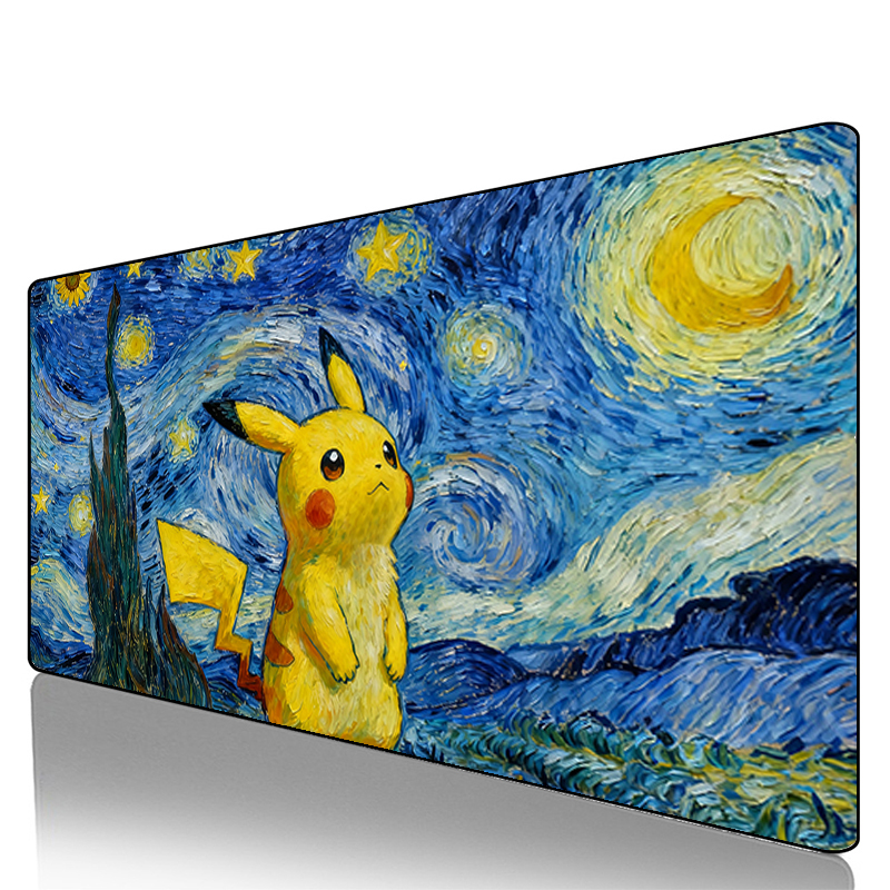 Mouse Pad Pokemon Pikachu Geng - Desk Setup Mat avaliação e preço