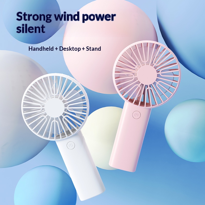 Mini Handheld Fan, 3 In 1 Port - Desk Setup Home Office avaliação e preço