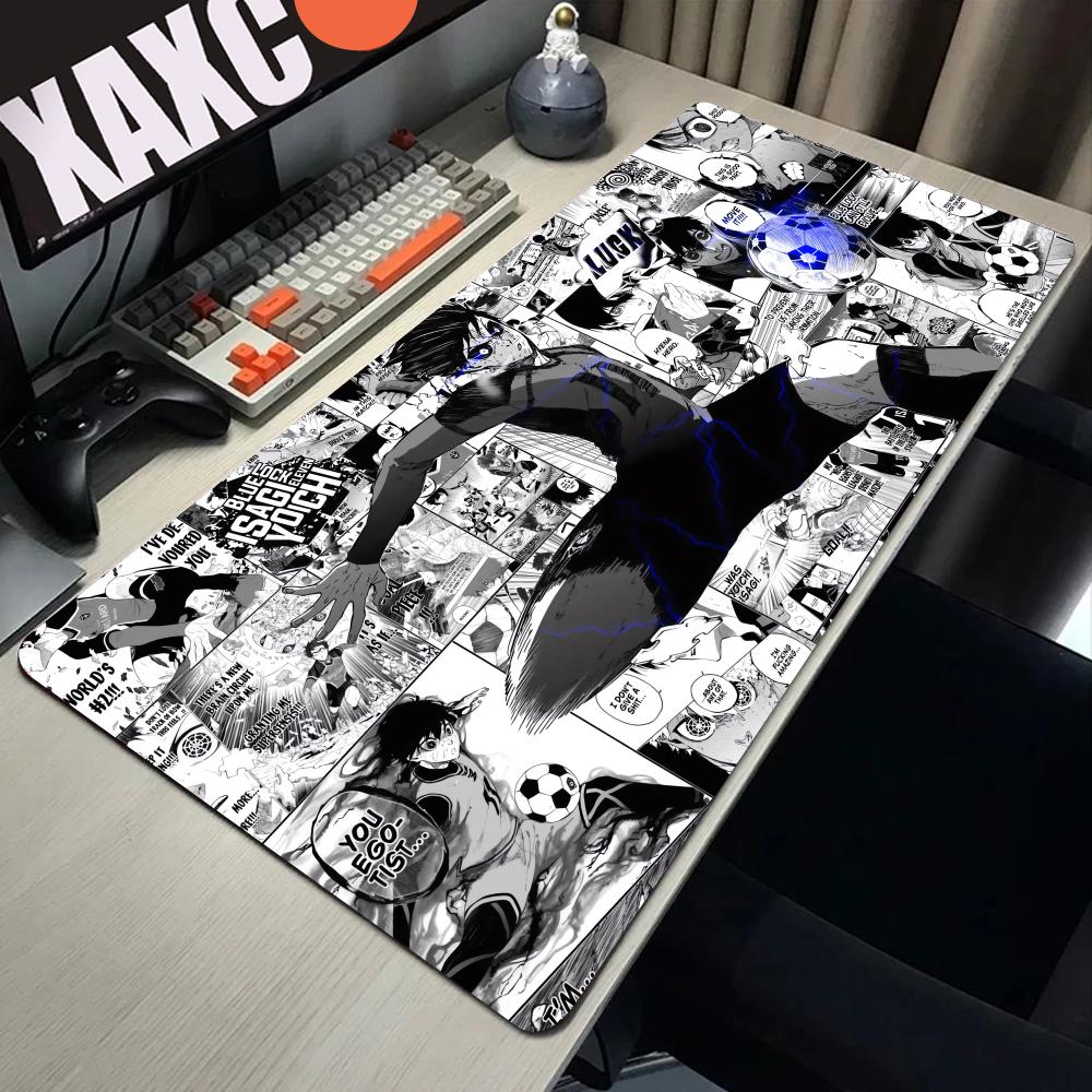 Black And White Anime Mouse Pa - Desk Setup White avaliação e preço