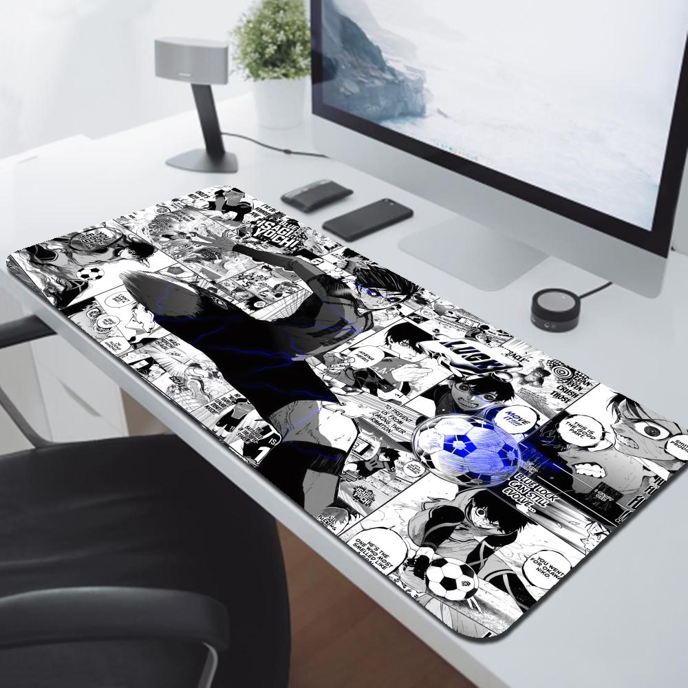 Black And White Anime Mouse Pa - Desk Setup White avaliação e preço