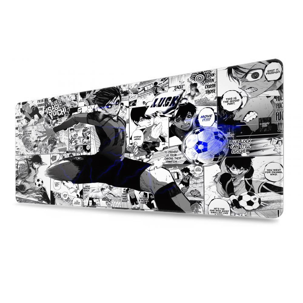Black And White Anime Mouse Pa - Desk Setup White avaliação e preço
