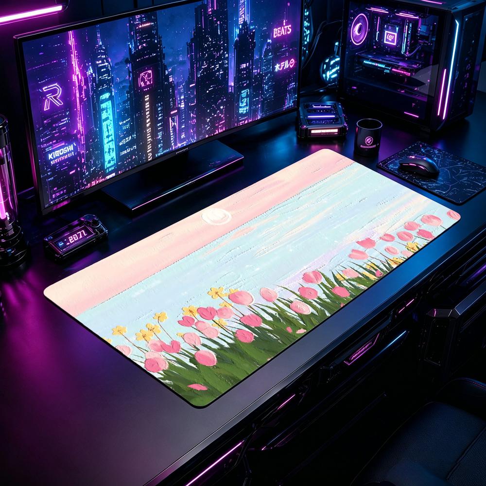 Nature TTuliped Gaming Mouse P - Desk Setup Natural avaliação e preço