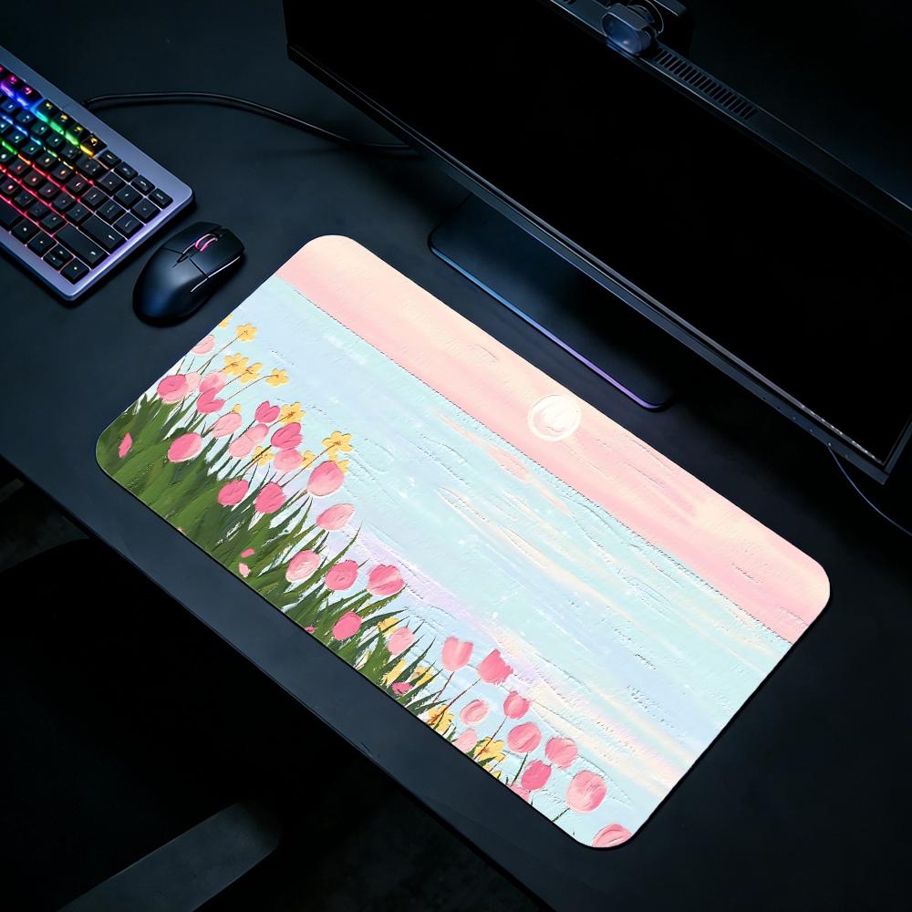 Nature TTuliped Gaming Mouse P - Desk Setup Natural avaliação e preço