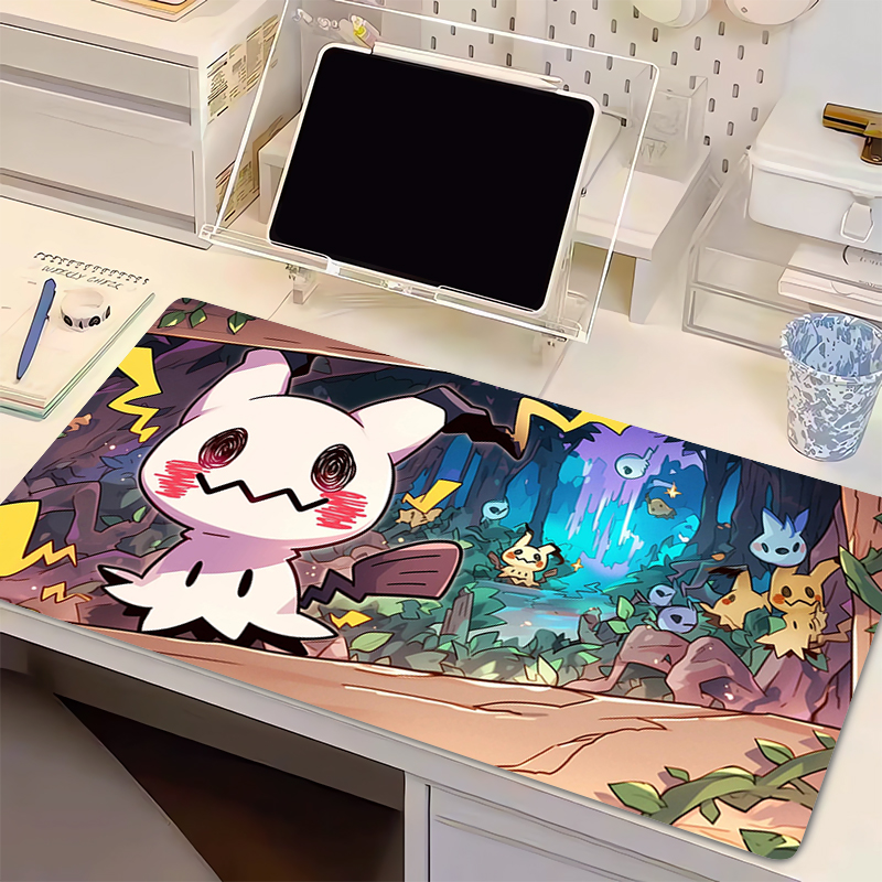 Natural Rubber Mouse Pad Pokem - Desk Setup Mat avaliação e preço