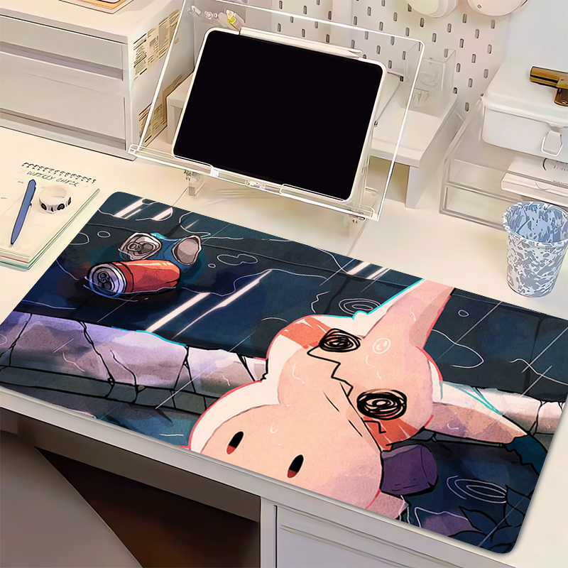 Natural Rubber Mouse Pad Pokem - Desk Setup Mat avaliação e preço