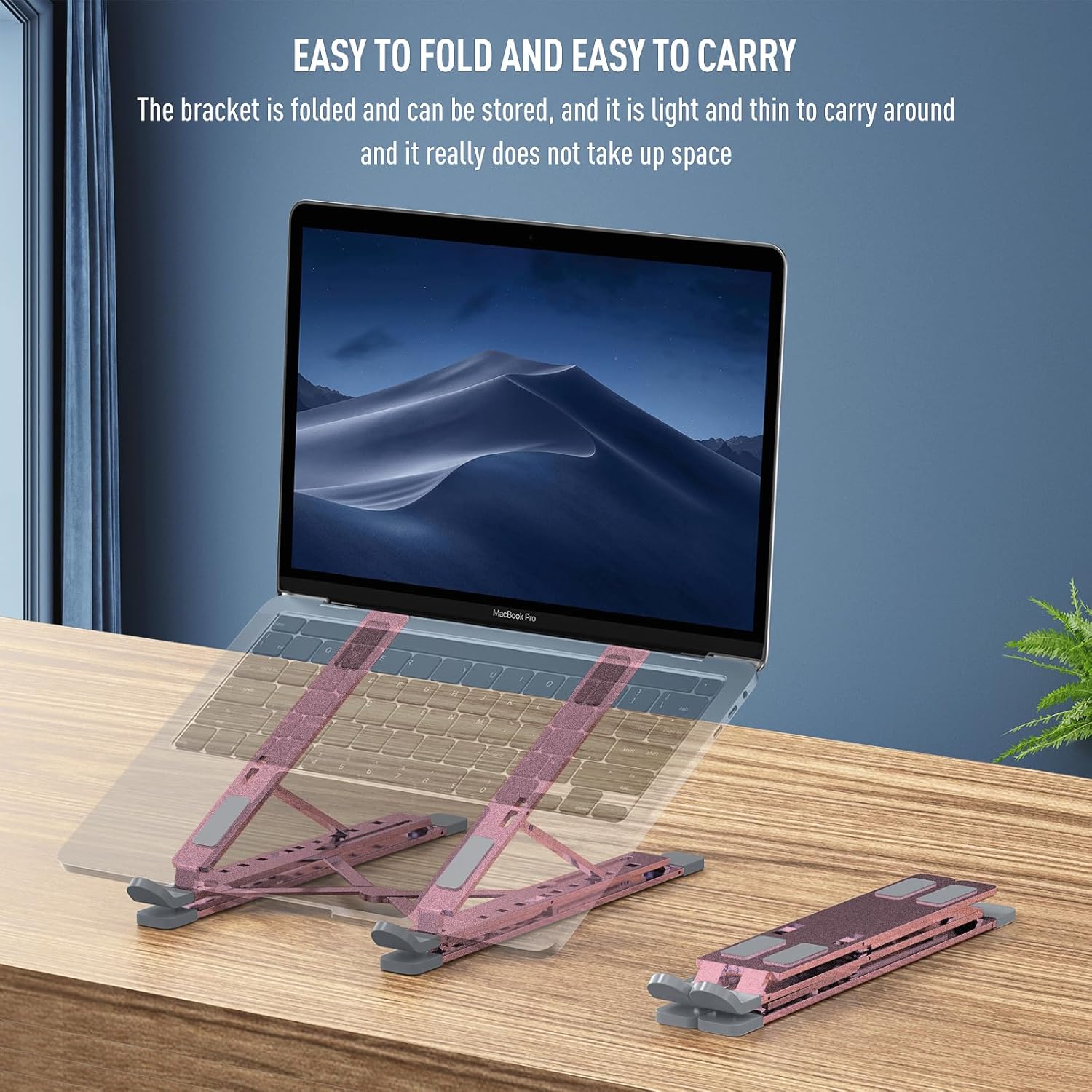 Portable Laptop Stand Foldable - Desk Setup Riser avaliação e preço