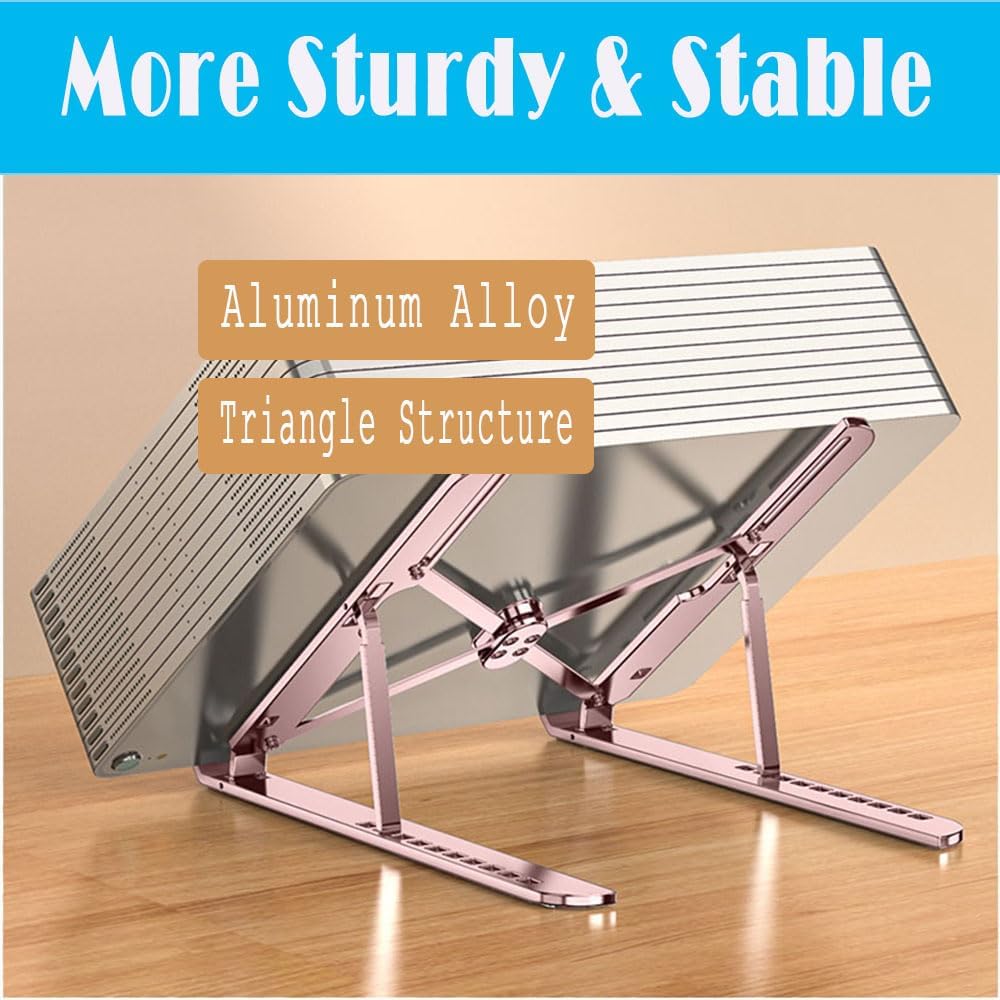 Portable Laptop Stand Foldable - Desk Setup Riser avaliação e preço