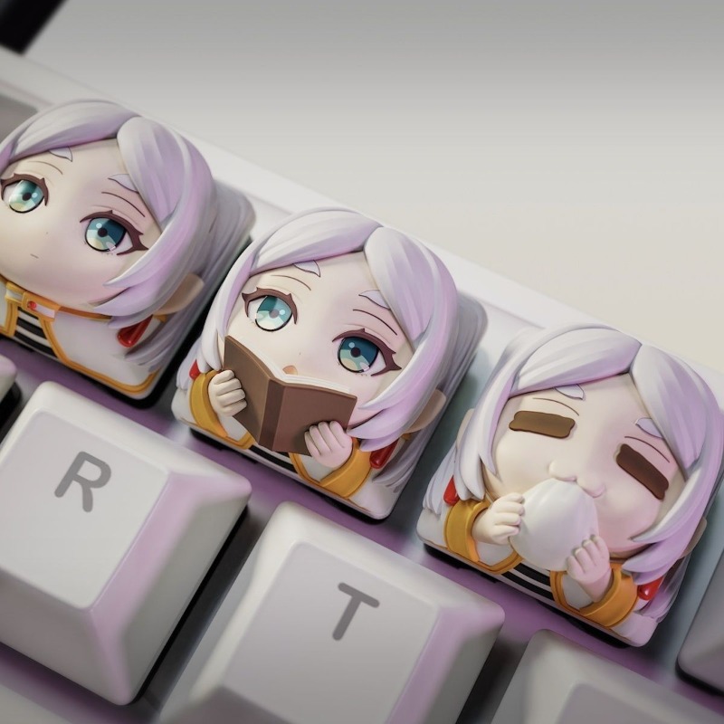 Frieren Anime 3D Printed Resin - Desk Setup With Tv avaliação e preço
