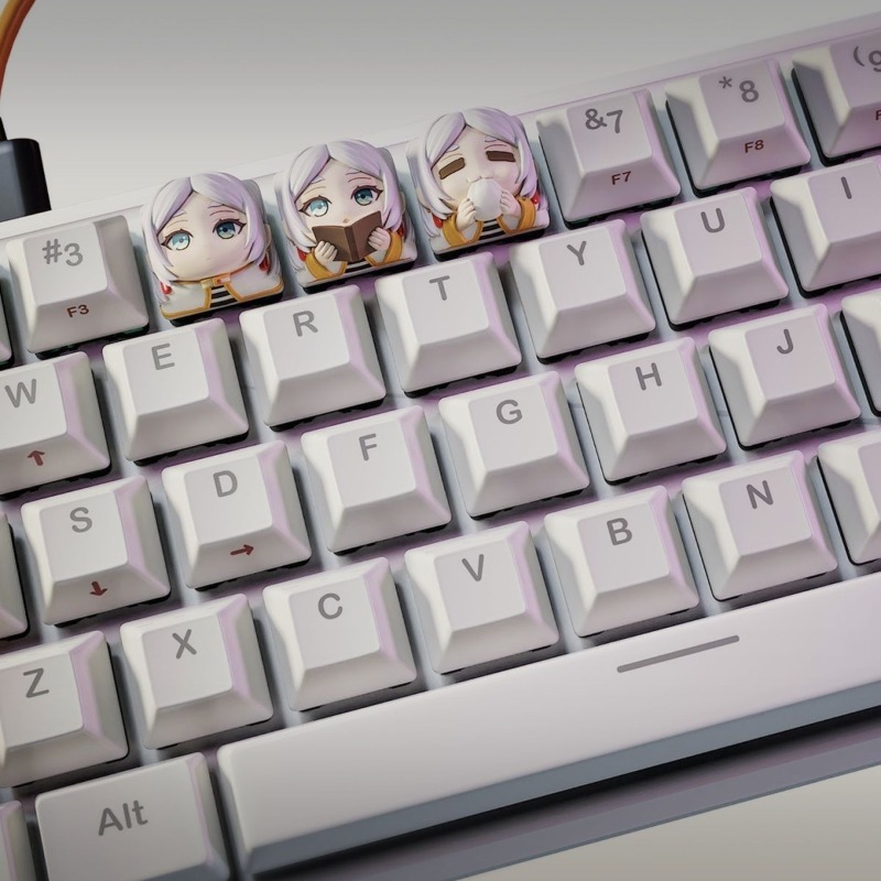 Frieren Anime 3D Printed Resin - Desk Setup With Tv avaliação e preço