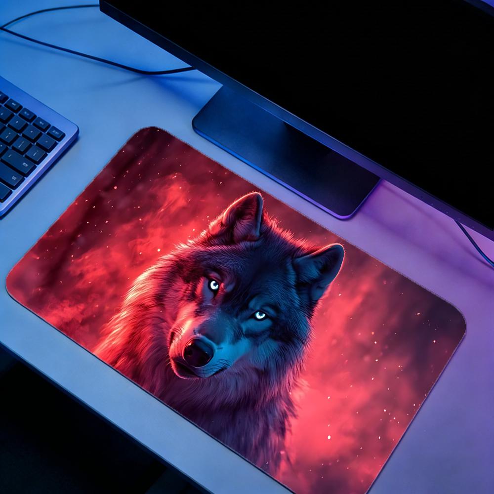 Nature Wolf Gaming Mouse Pad M - Desk Setup Natural avaliação e preço