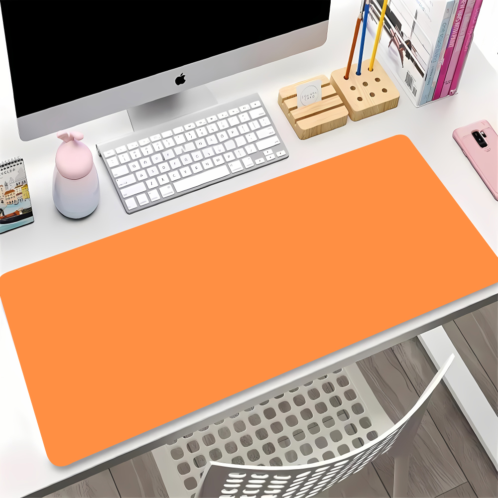 Solid Color Gaming Mouse Pad G - Desk Setup Pink avaliação e preço