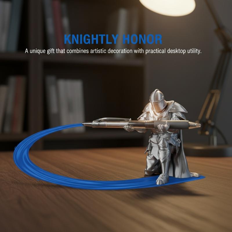 Knight Pen Holder Creative Des - Desk Setup Home Office avaliação e preço