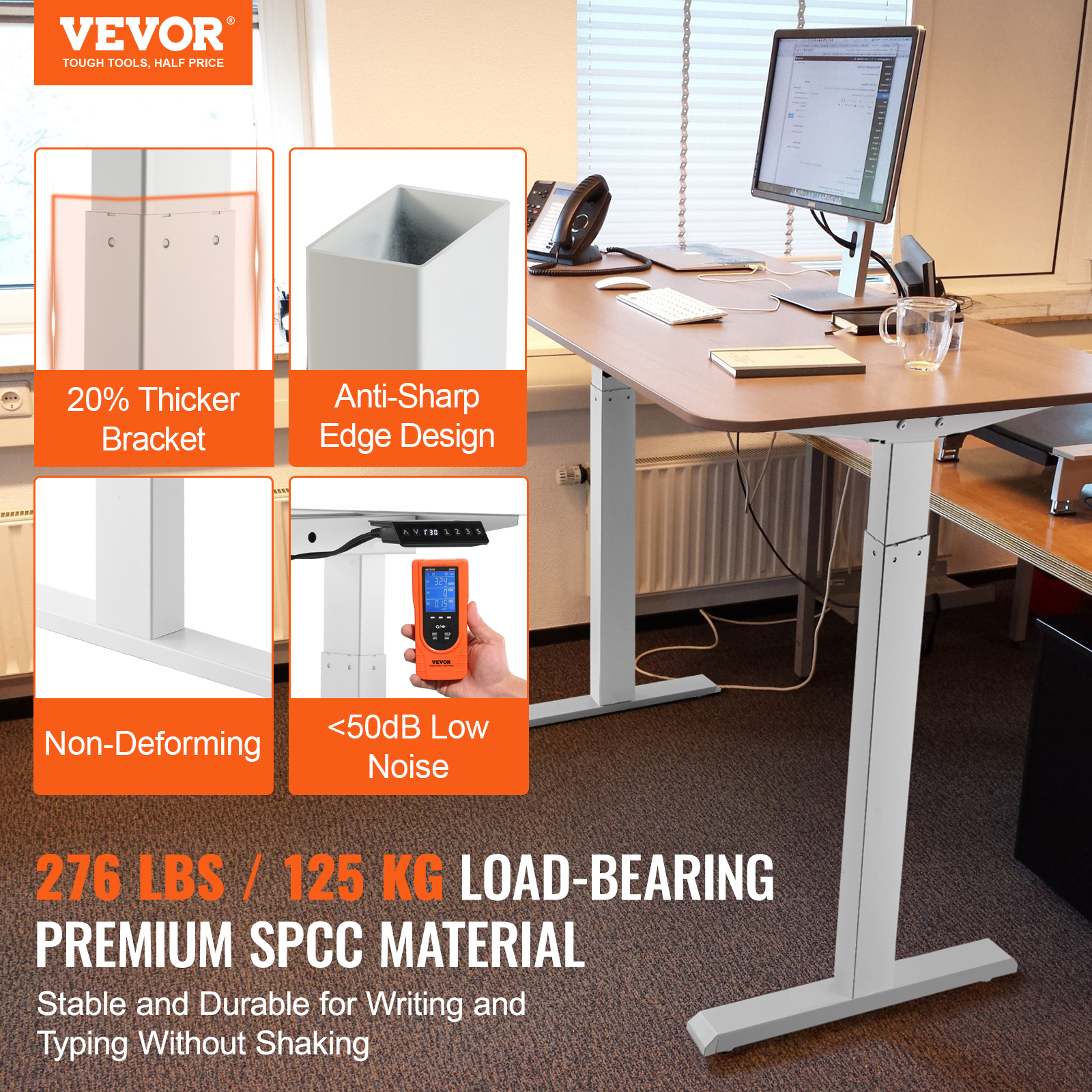 SucceBuy Standing Desk Frame   - Desk Setup Home Office avaliação e preço