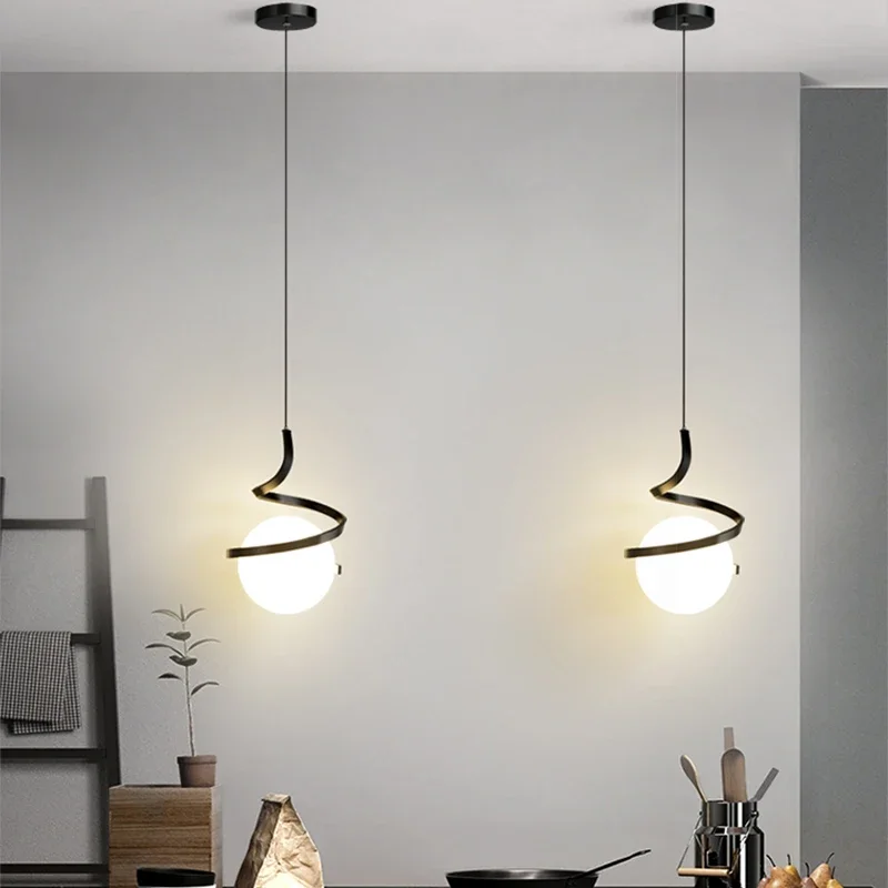 Nordic LED Pendant Light Bedro - Desk Setup White avaliação e preço
