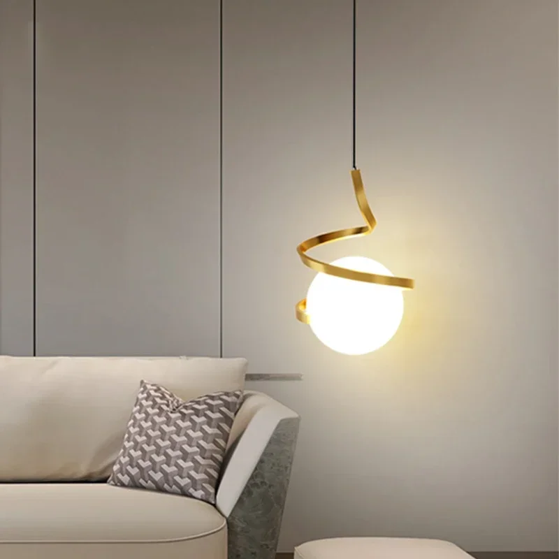 Nordic LED Pendant Light Bedro - Desk Setup White avaliação e preço