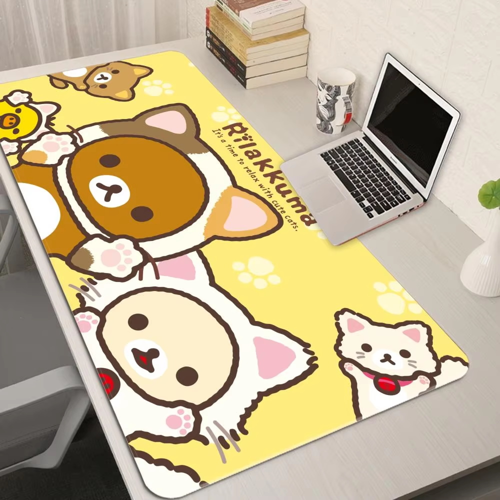 XXL Cartoon Pink Mouse Pad Ani - Desk Setup Pink avaliação e preço