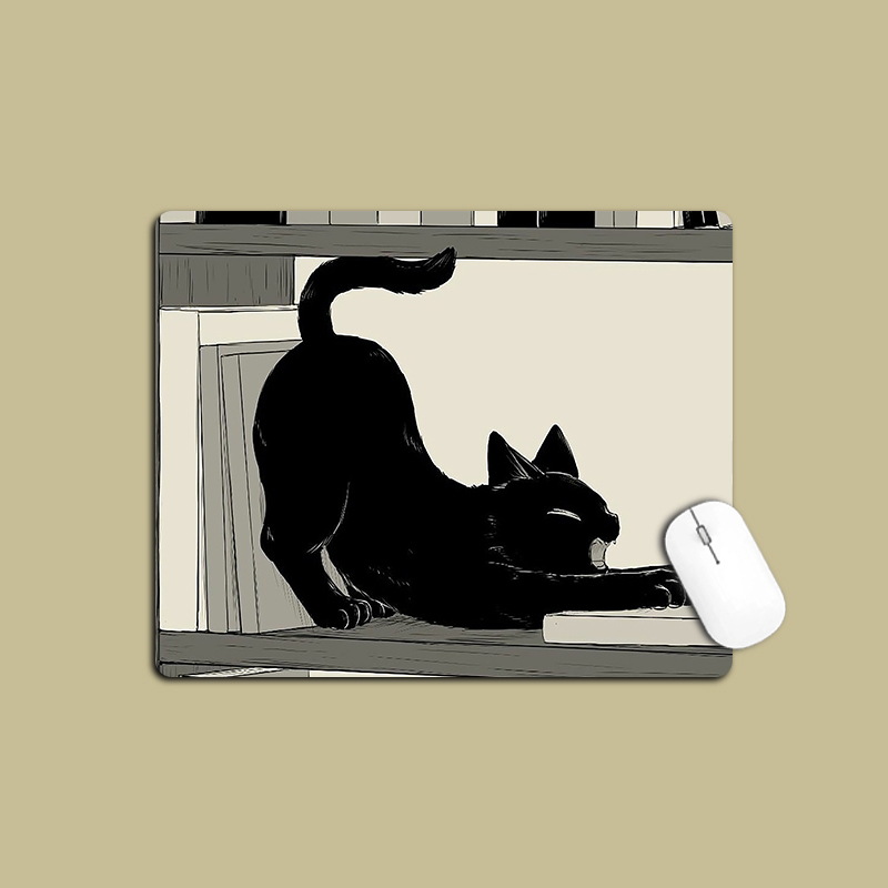 Mouse Mat Cat Mause Pad Cute C - Desk Setup Carpet avaliação e preço