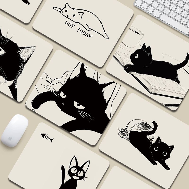 Mouse Mat Cat Mause Pad Cute C - Desk Setup Carpet avaliação e preço