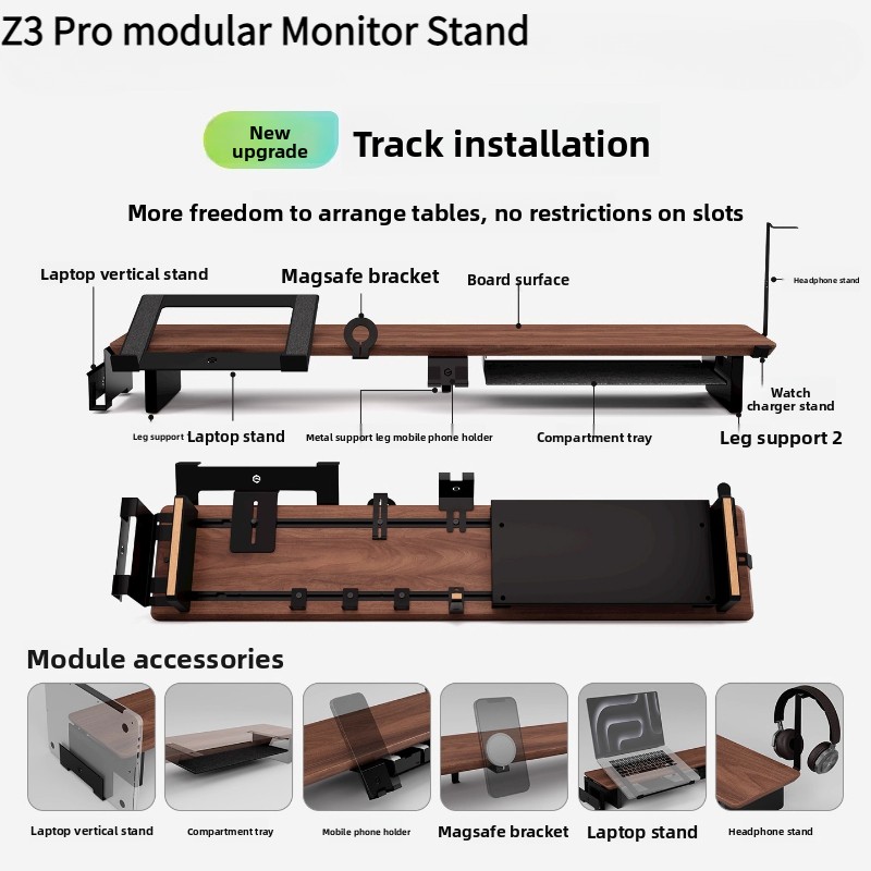 Z3 Pro Modular Monitor Riser S - Desk Setup Riser avaliação e preço