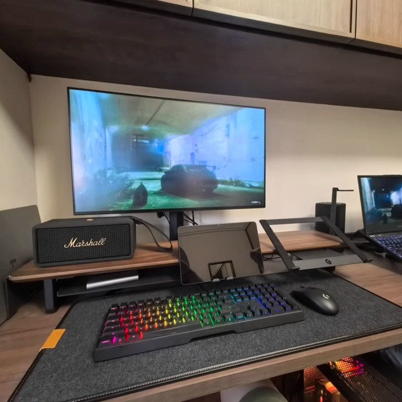 Modular Monitor Riser Stand Er - Desk Setup Monitor And Laptop avaliação e preço