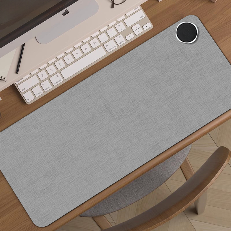 Extra Large Heated Desk Pad El - Desk Setup Carpet avaliação e preço