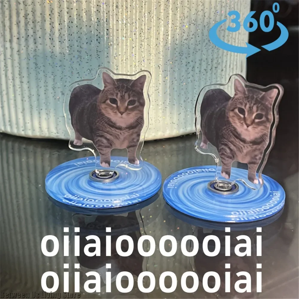 Oiiaioo Meme Cat Pattern Acryl - Desk Setup Home avaliação e preço