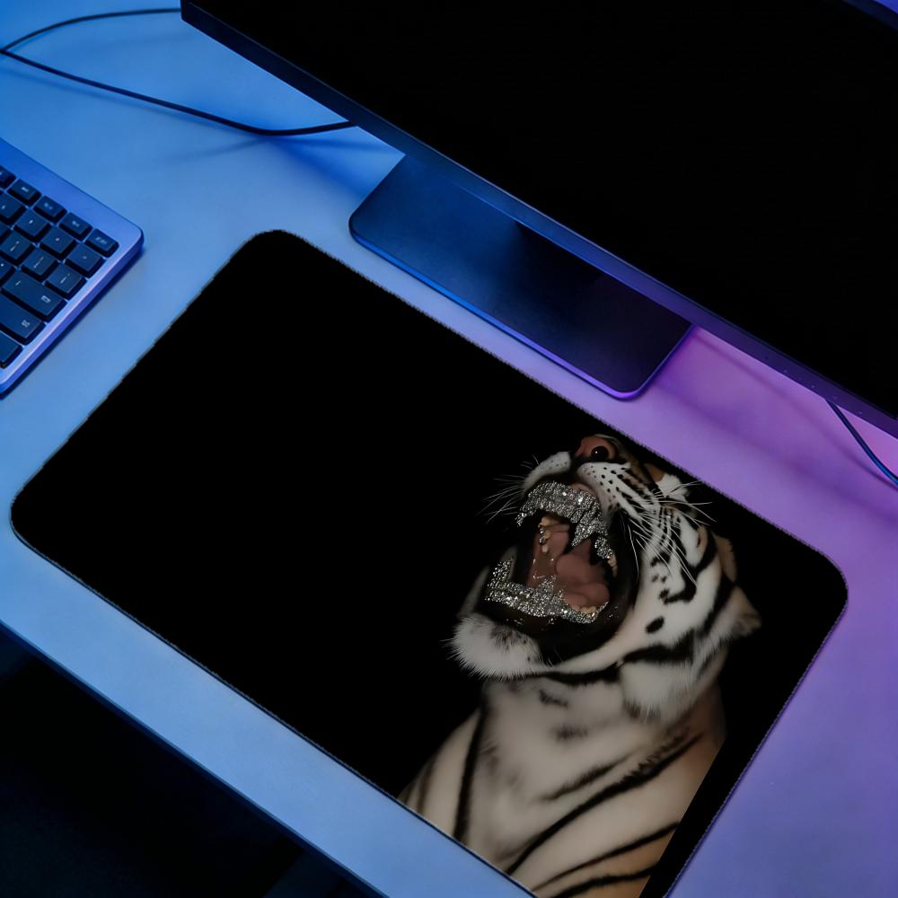 Nature TTigerer Gaming Mouse P - Desk Setup Natural avaliação e preço