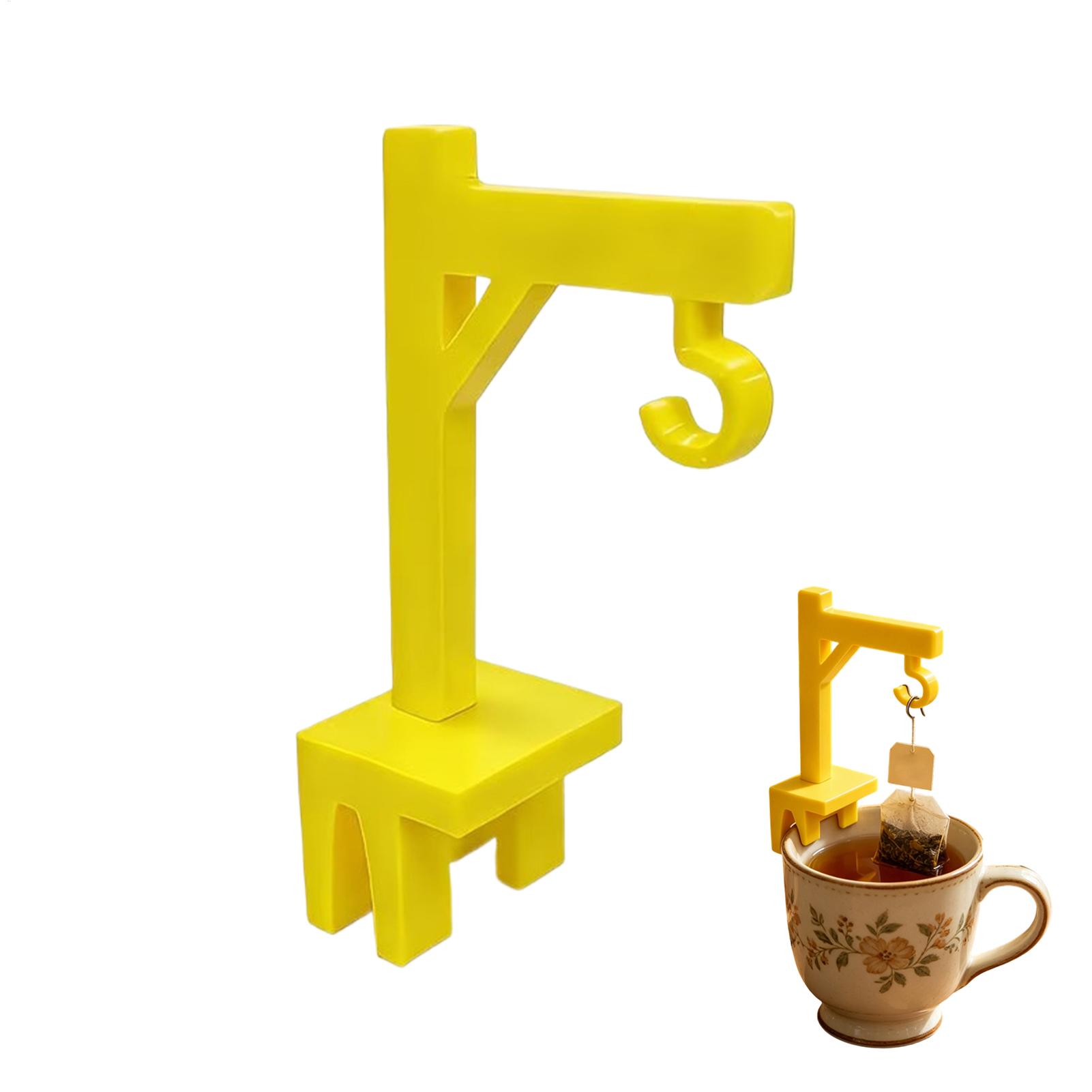 1PC Tea Bag Holder Clip Cute P - Desk Setup Home avaliação e preço