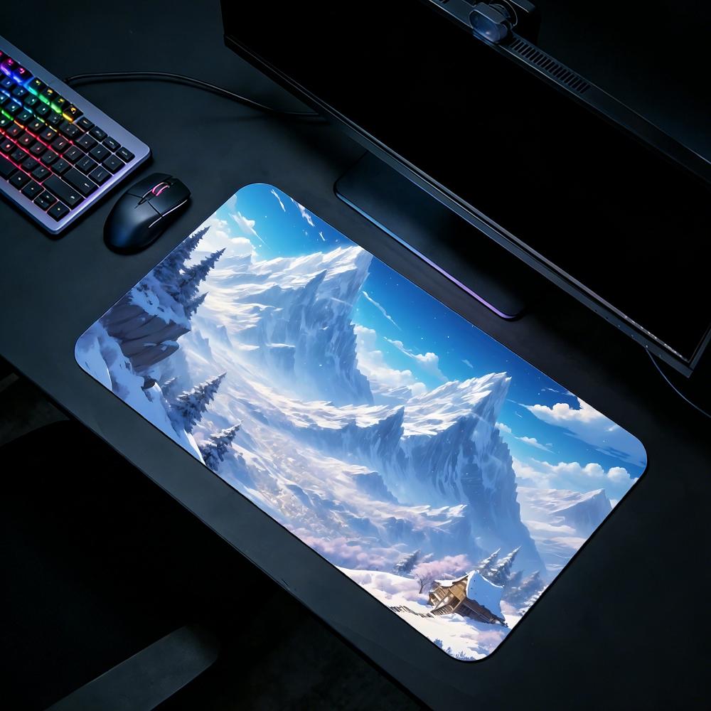 Nature SSnowy mountainser Gami - Desk Setup Natural avaliação e preço