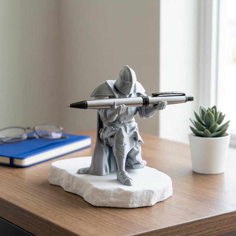 Knight Pen Holder Unique Desk  - Desk Setup Home Office avaliação e preço