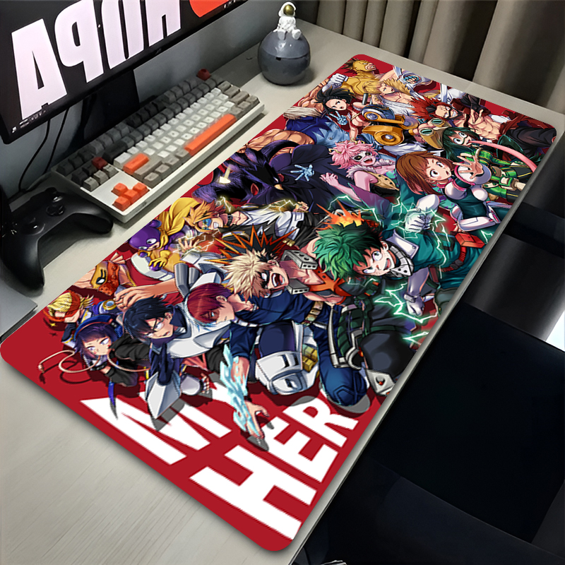 Mouse Pad Anime My Hero Academ - Desk Setup Mat avaliação e preço
