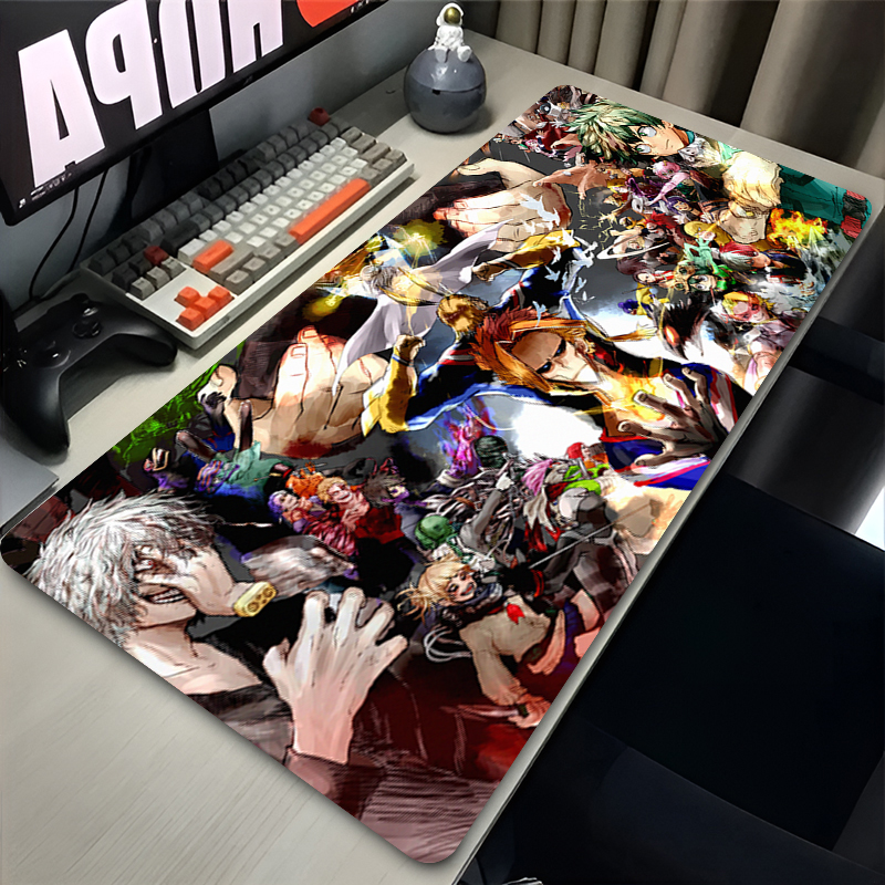 Mouse Pad Anime My Hero Academ - Desk Setup Mat avaliação e preço