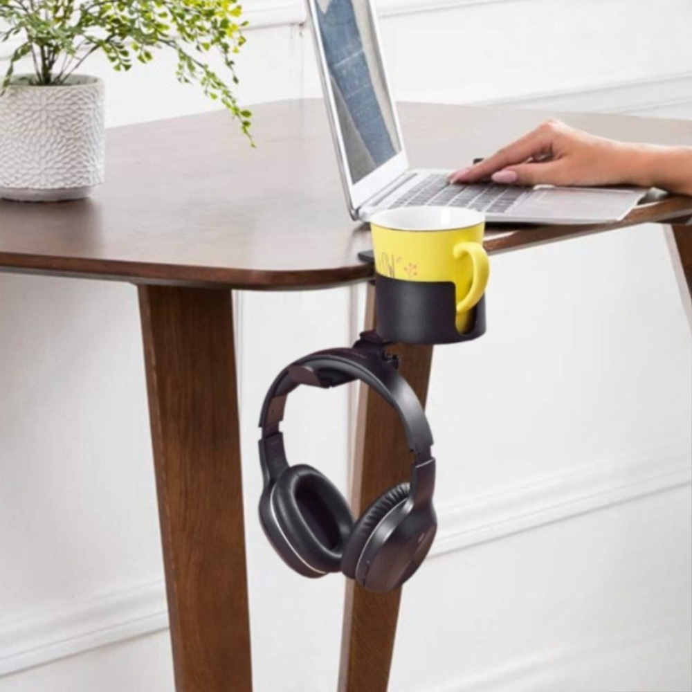 360° Rotating Desk Headphone H - Desk Setup Home Office avaliação e preço
